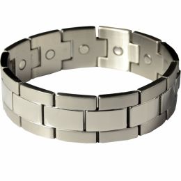 Dick Wicks Premium Mens Magnetic Health Bracelet Komodo Wide-Fit